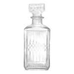 Garrafa De Whisky Licoreira Decorativa Em Vidro 1 Litro Cor Incolor