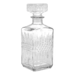 Garrafa De Whisky Licoreira Decorativa Em Vidro 1 Litro Cor Incolor