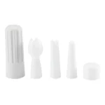 Garrafa Sifão Chantilly 500 Ml Kit Com 10 Cápsulas N2o Genuinos Prateado