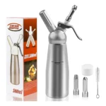 Garrafa Sifão Chantilly Profissional 500ml Alumínio