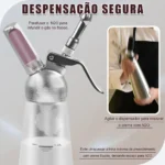 Garrafa Sifão Chantilly Profissional 500ml Alumínio