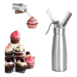 Garrafa Sifão Culinário Chantilly Creme Espuma Drinks 500ml