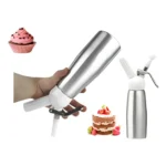 Garrafa Sifão Culinário Chantilly Creme Espuma Drinks 500ml