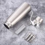 Garrafa Sifão De Chantilly Profissional 1 Litro Alumínio