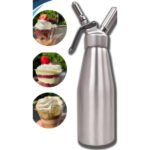 Garrafa Chantilly Sifão Inox Profissional Standart 1l Fpro