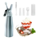 Garrafa Sifão SIFG-001 Chantilly Gourmet Profissional 500ml 3 Bicos Haüskraft