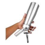 Garrafa Sifão SIFG-001 Chantilly Gourmet Profissional 500ml 3 Bicos Haüskraft