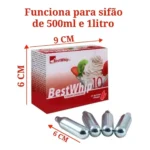 Gás Para Sifão De Chantilly Bestwhip 10 Cápsulas
