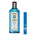 Bombay gin london dry sapphire 750ml