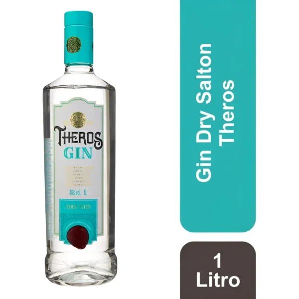 Gin Dry Salton 1 Litro Theros