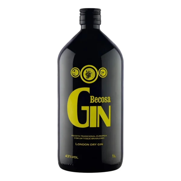 Gin Brasileiro London Dry 1 Litro Becosa