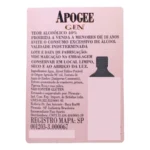 Gin Rosé London Dry Teor Alcoólico De 40% Garrafa Com 1L Apogee