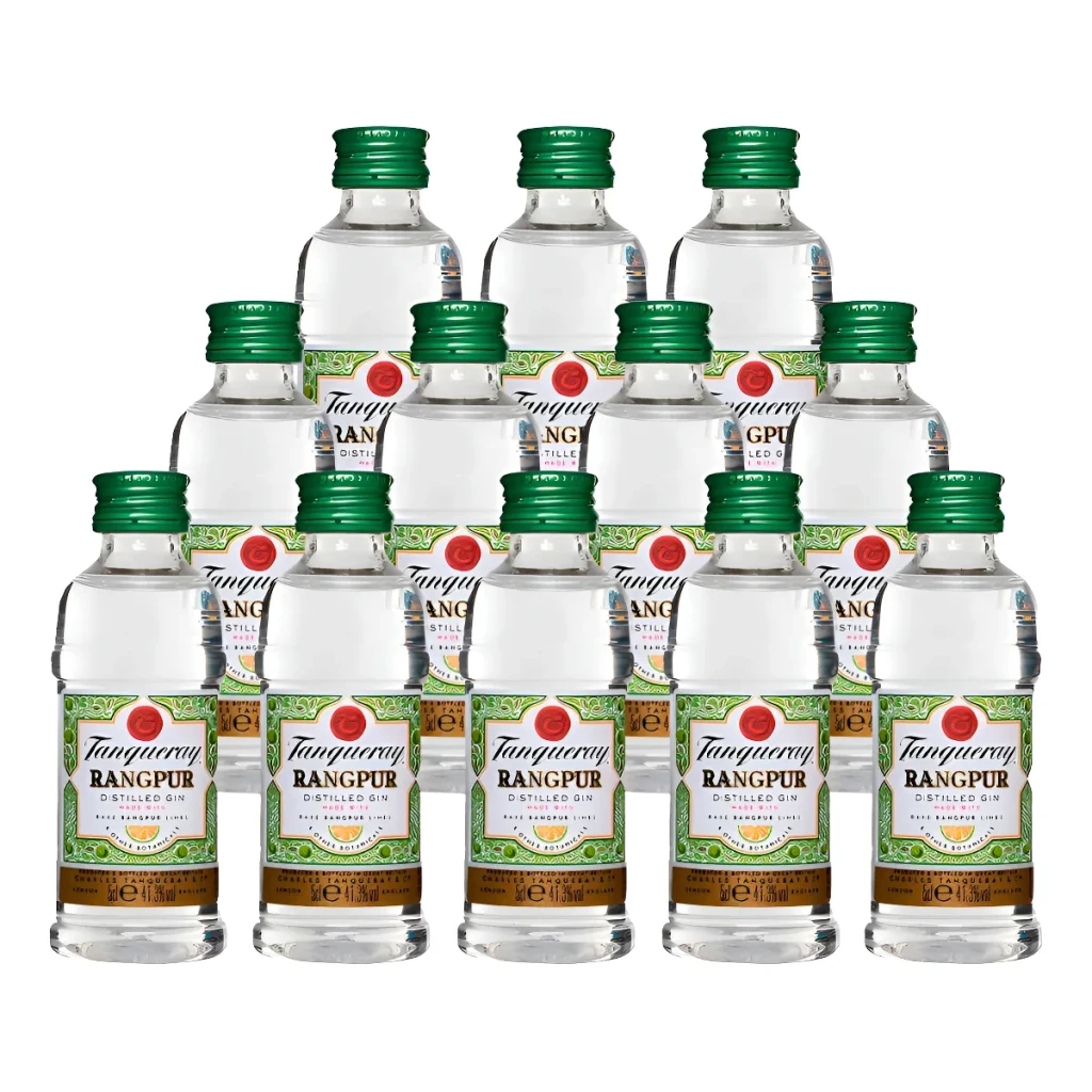 Gin Tanqueray Rangpur Pack Com 12 Miniaturas 50ml Gin Tanqueray Rangpur Pack Com 12 Miniaturas 50ml