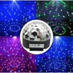 Globo Colorido Rgb Led Laser Iluminação Festa Balada Y0851 Marca Ex Decor