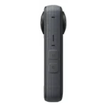 Insta360 X3 5.7K 360° 72MP Câmera de Ação com Vídeo HDR ativo Câmera de Lente Única, à Prova D'água, Estabilização FlowState, Tela Sensível ao Toque de 2,29", Edição com IA, Para Motocicletas, Esporte