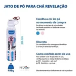 Extintor Jato Spray Chá Revelação 495g Azul Rosa Verde Lilás