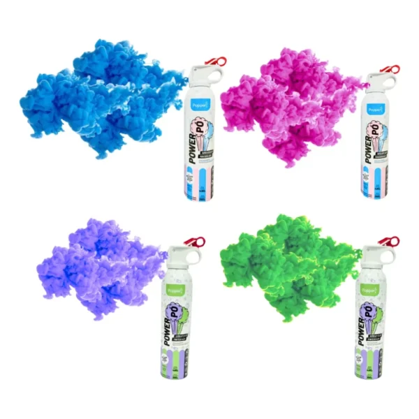 Jato Spray Extintor Chá Revelação 495g Azul Rosa Verde Lilás