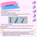 Jato Em Pó Colorido Chá Revelação Rosa Azul Power Pó 360g