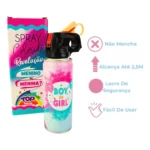Jato Spray Extintor Chá Revelação Azul Rosa 250g Pó Colorido