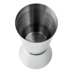 Dosador Medidor De Bebidas 75ml / 20ml Jigger - Lyor Cor Prata