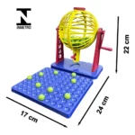 Jogo Bingo 24 Cartelas e Dispenser de Bolinhas A Colorida em Português