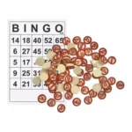 Jogo De Bingo Com 40 Cartelas E 75 Pedras Completo Simples