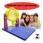 Jogo De Bingo Roleta 48 Cartelas 90 Bolinhas Brinquedos Top