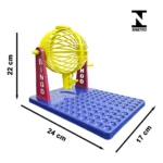 Jogo De Bingo Roleta 48 Cartelas 90 Bolinhas Brinquedos Top