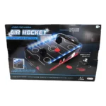 Jogo De Mesa Air Hockey Movido A Ar Madeira Shiny Toys