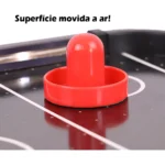 Jogo De Mesa Air Hockey Movido A Ar Madeira Shiny Toys