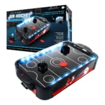 Jogo De Mesa Air Hockey Movido A Ar Madeira Shiny Toys
