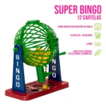 Jogo De Mesa Bingo Tabuleiro Dispenser De Bolinhas Completo