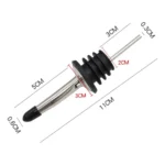 Kit 10 Bicos Dosador Inox Biqueira Bartender Garrafa Tequila