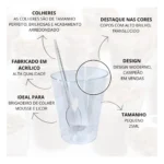 Kit 100 Copinho Potinho 25ml Brigadeiro Docinho + 100 Colher