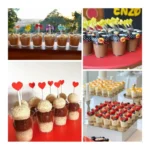 Kit 100 Copinho Potinho 25ml Brigadeiro Docinho + 100 Colher