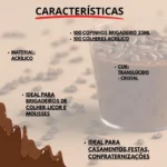 100 Copinho Docinho Brigadeiro Potinho 25ml + 100 Colheres