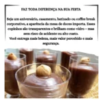 Kit 100 Copinho Brigadeiro 25ml Transparente + 100 Colher