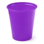 Kit 100 Copo Descartável Plástico Roxo 200ml