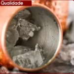 Kit 2 Caneca Barril Moscow Mule Drinks Premium Rose Cobre - Bronze