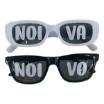 Kit 2 Óculos Festa Retro Quadrado Noivo Noiva Casamento