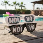 Kit 2 Óculos Festa Retro Quadrado Noivo Noiva Casamento