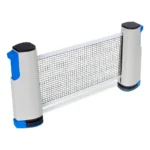 Kit 2 Raquete Tenis De Mesa Ping Pong Lisa Rede Retratil Pro Cor Vermelho/preto