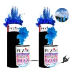 Kit 2 Serpentina E Pó + 2 Fumaça Chá Revelação C/ Tomada