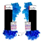 Kit 2 Serpentina E Pó + 2 Fumaça Chá Revelação C/ Tomada