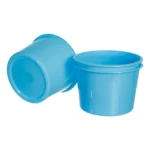 Kit 20 Copo Color Twister 500ml + 20 Balde De Pipoca 1,5l