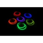 Kit 200 Pulseiras Neon Festa Balada Brilho Fluorescente Led