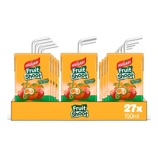 Suco Maguary Nectar Sabor Laranja Fruit Shoot 150ml Caixa 27 unidades