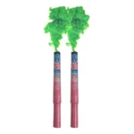Kit 2x Bastão De Fumaça Azul Rosa Verde Lilas Chá Revelação