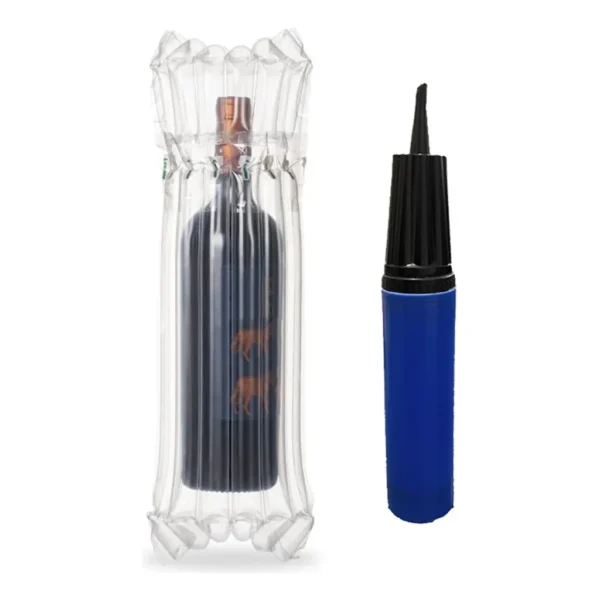 32 Protetor Inflável Transporte Garrafa Vinho Cerveja Whisky