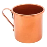 5 Caneca Moscow Mule Premium Aluminio 350ml Gelo Kit 5